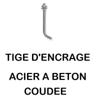 TIGE D'ENCRAGE ET SCELLEMENT